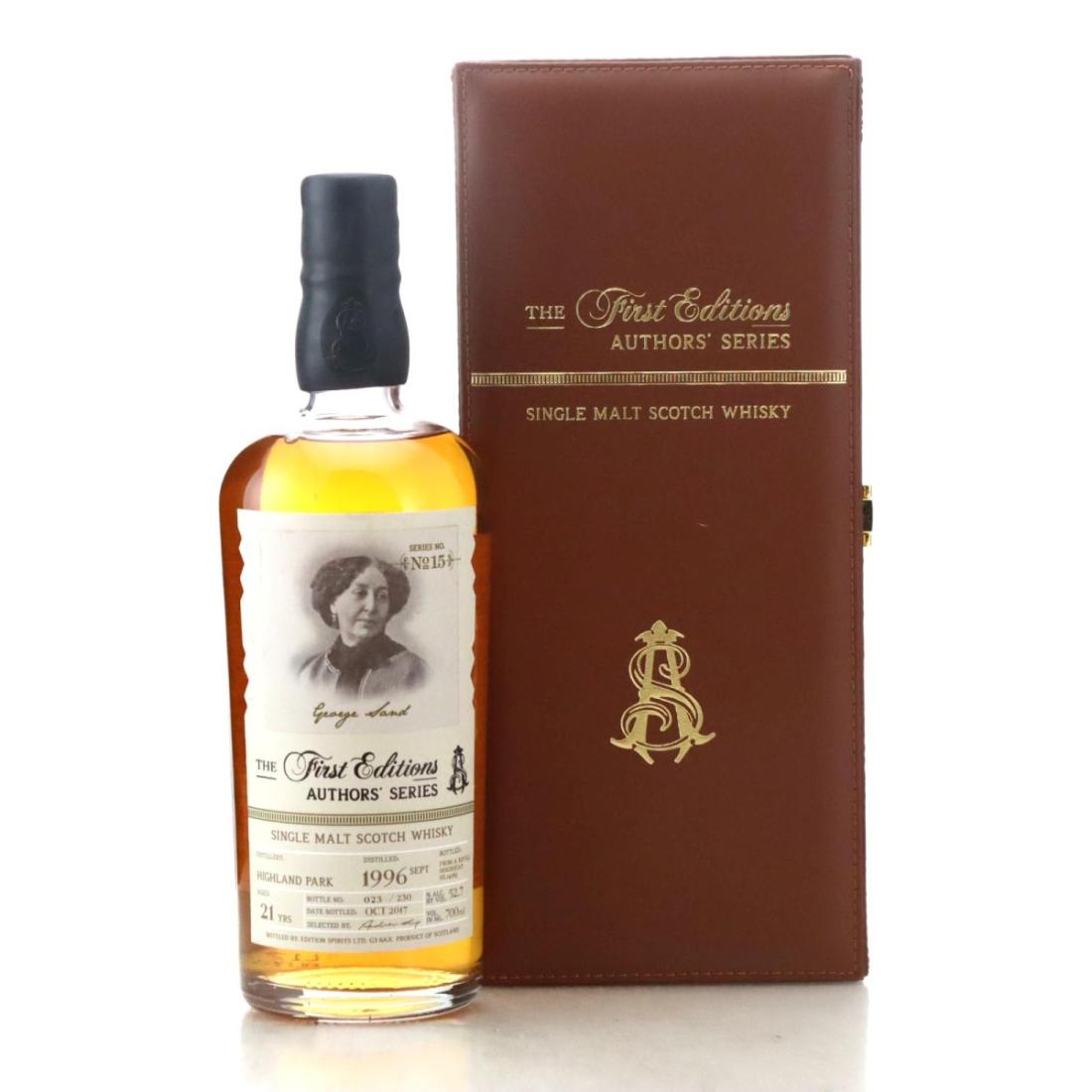 Highland Park 1996 The First Editions 21 Year Old Authors Series No 15 George Sand