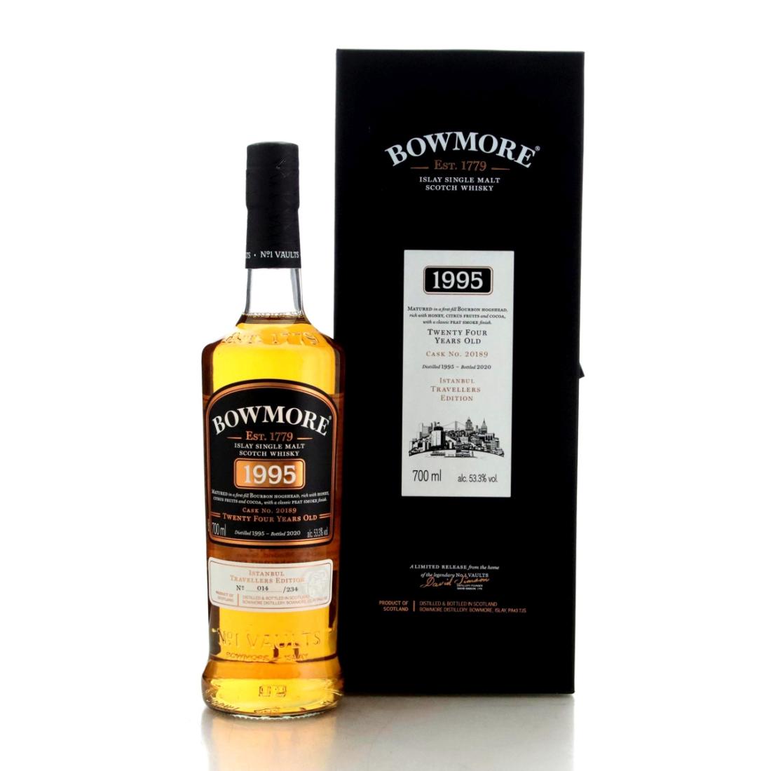 Bowmore 1995 Istanbul Travellers Edition 24 Year Old