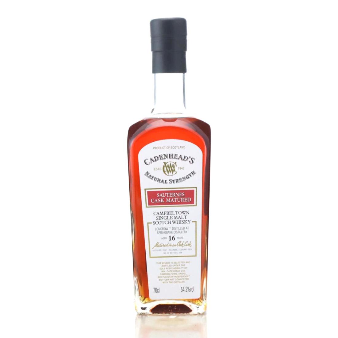 Longrow 2007 Cadenhead s Sauternes Cask 16 Year Old