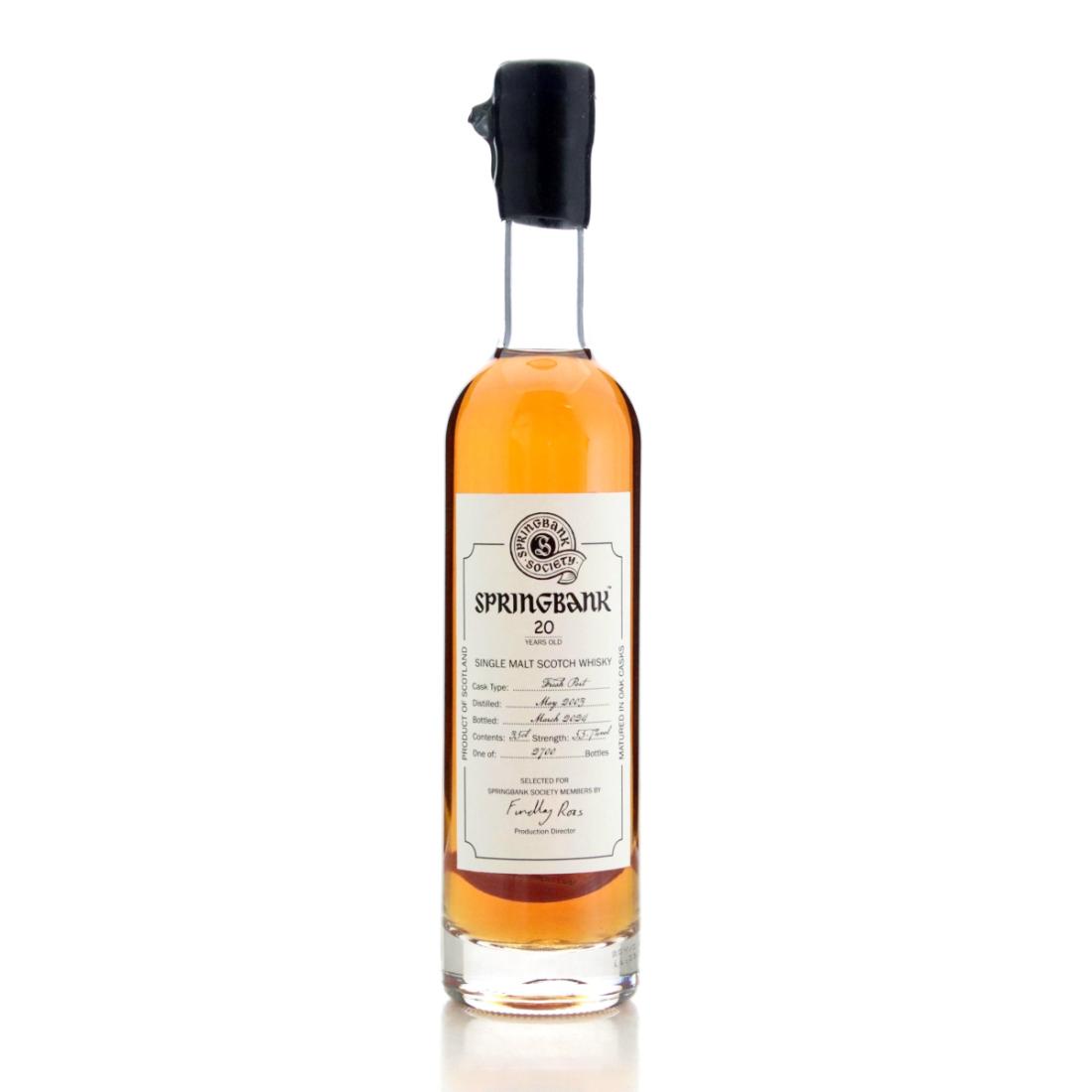 Springbank 2003 Springbank Society 20