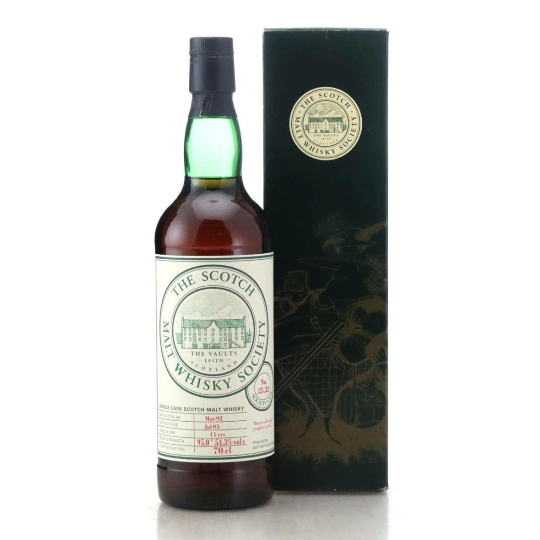 Rosebank 1992 SMWS 25 32 Bath salts and raspberry jam