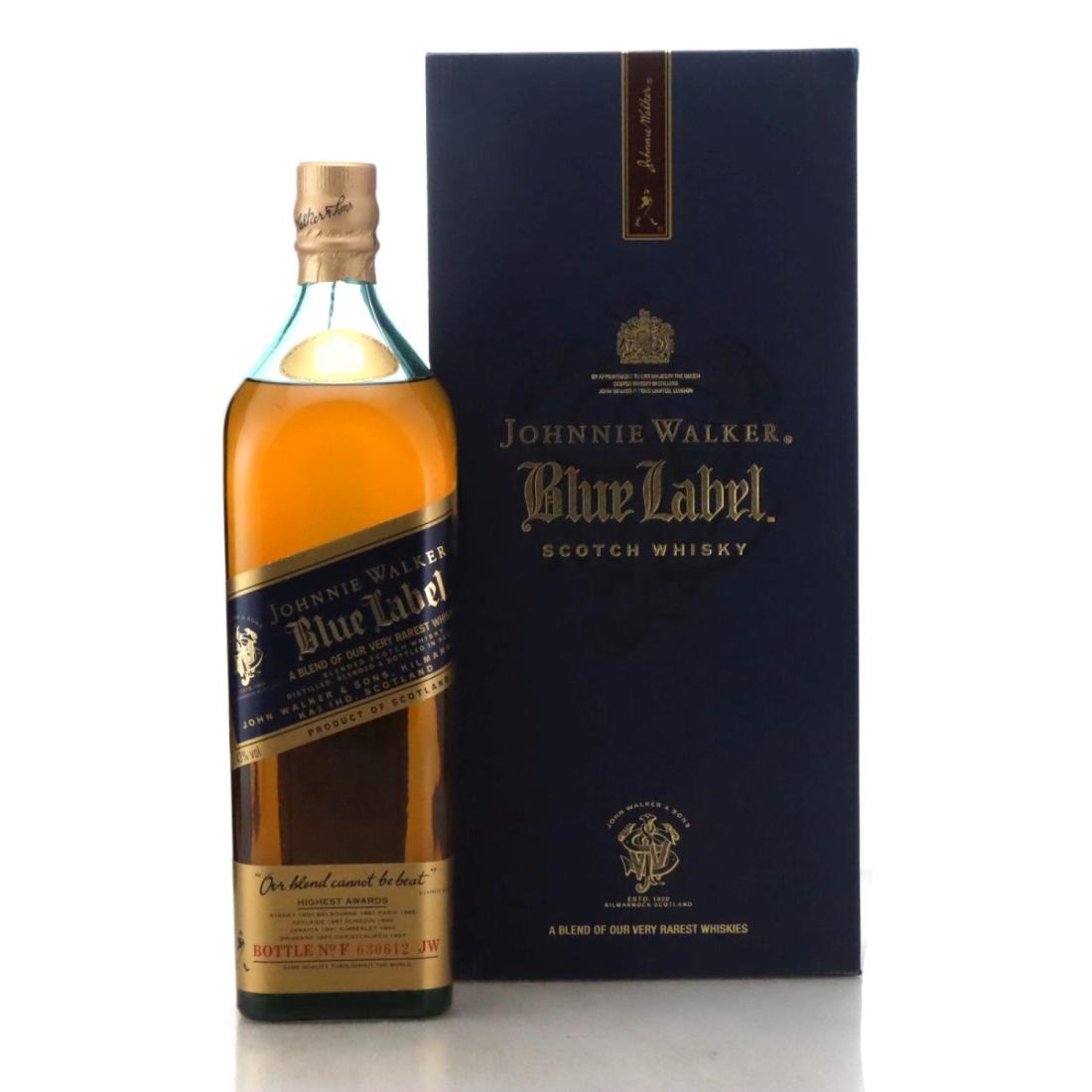 Johnnie Walker Blue Label Scotch Whisky Litre
