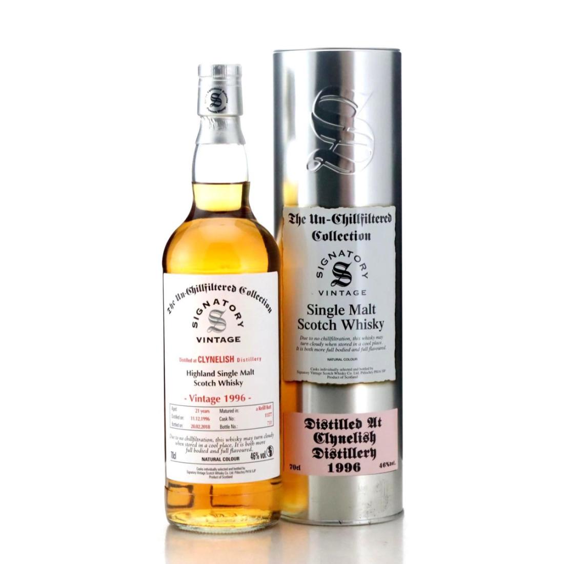 Clynelish 1996 The Un Chillfiltered Collection 21 Year Old