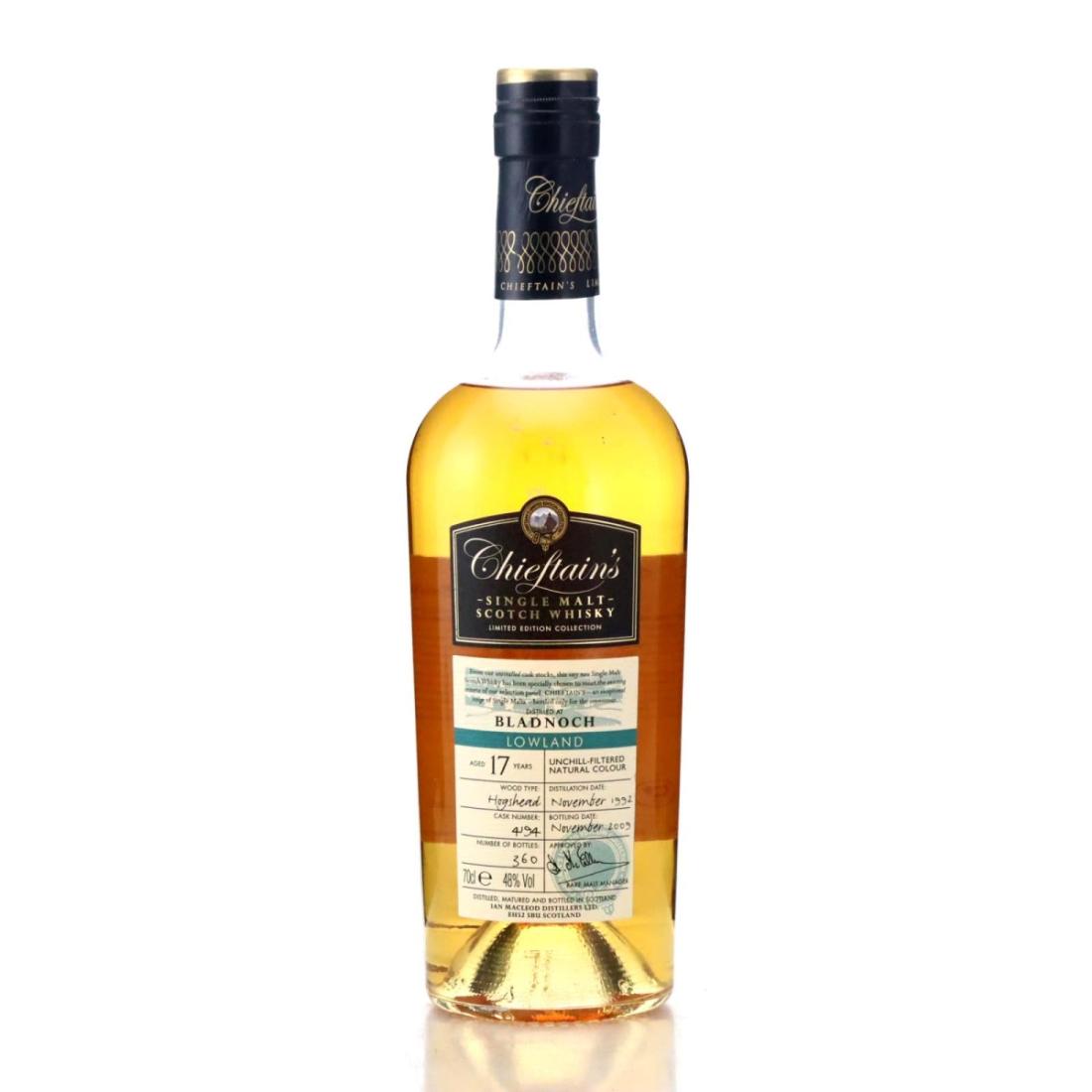 Bladnoch 1994 Chieftain s 17 Year Old