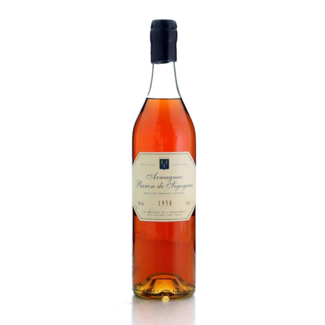 Baron de Sigognac 1958 Armagnac