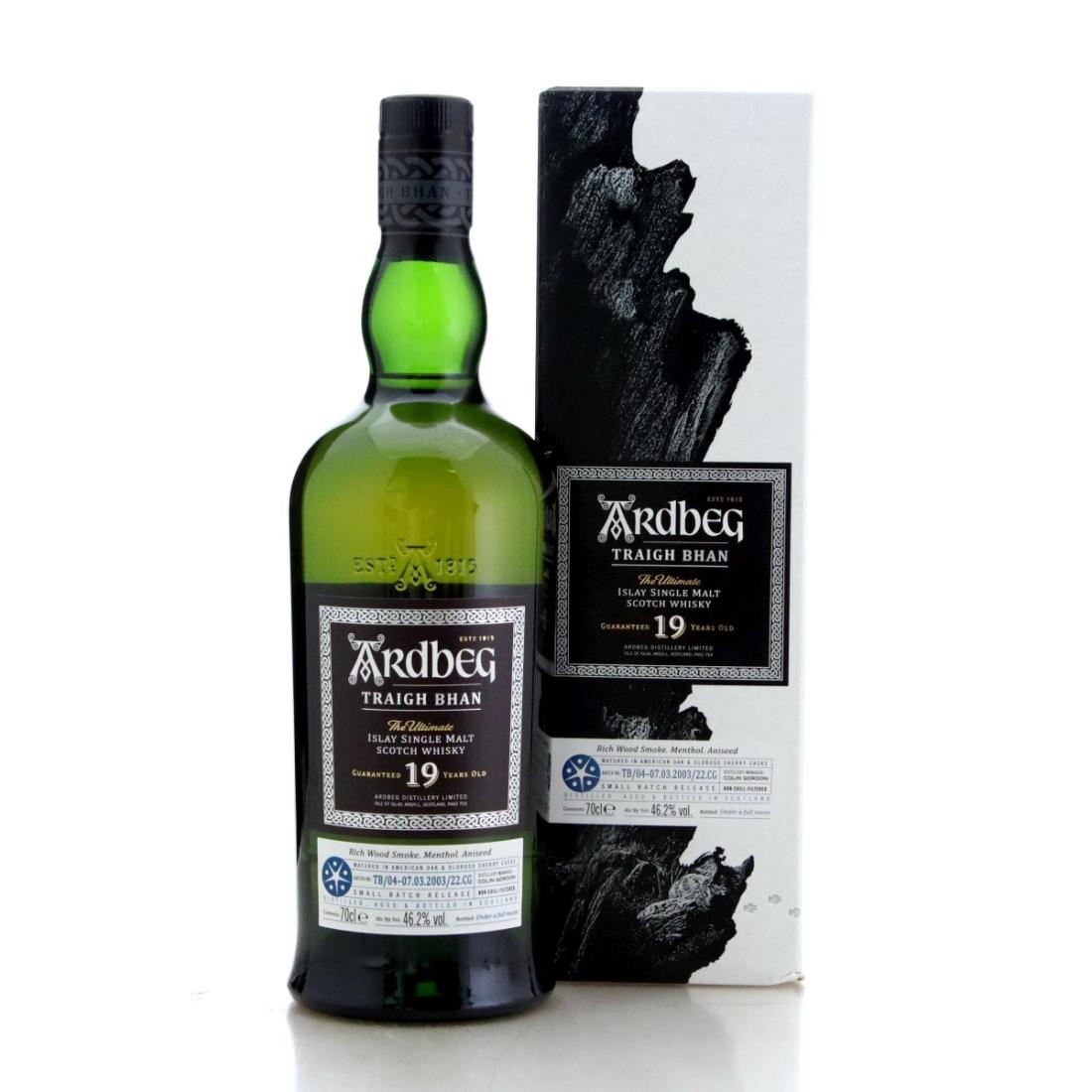 Ardbeg Traigh Bhan 19 Batch No Tb 04
