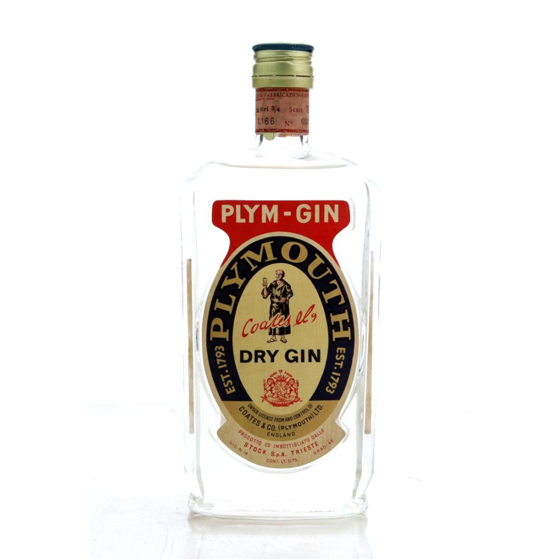 Plymouth Dry Gin 1970s