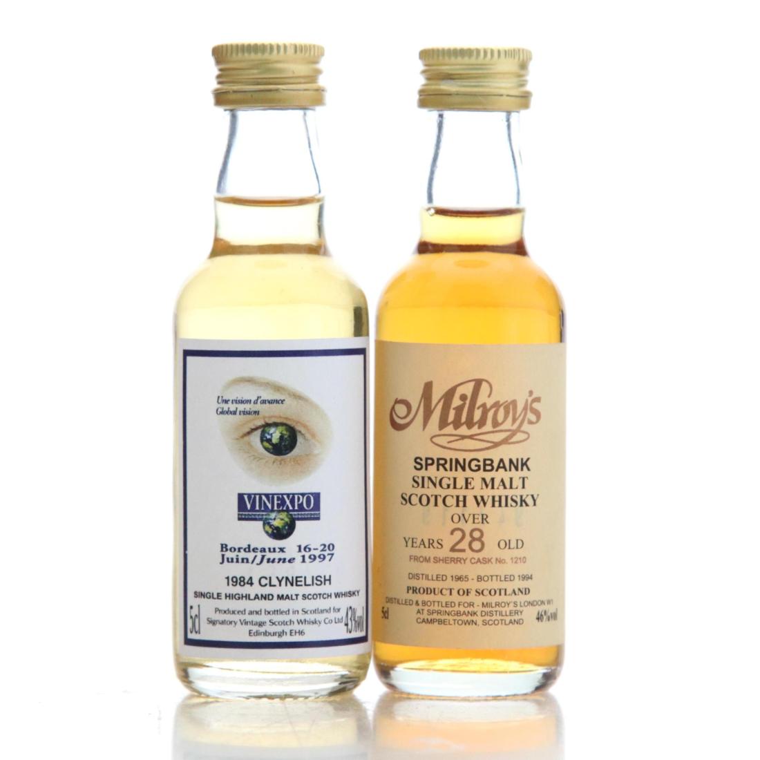 Springbank & Clynelish Miniature x 2 | Whisky Auctioneer