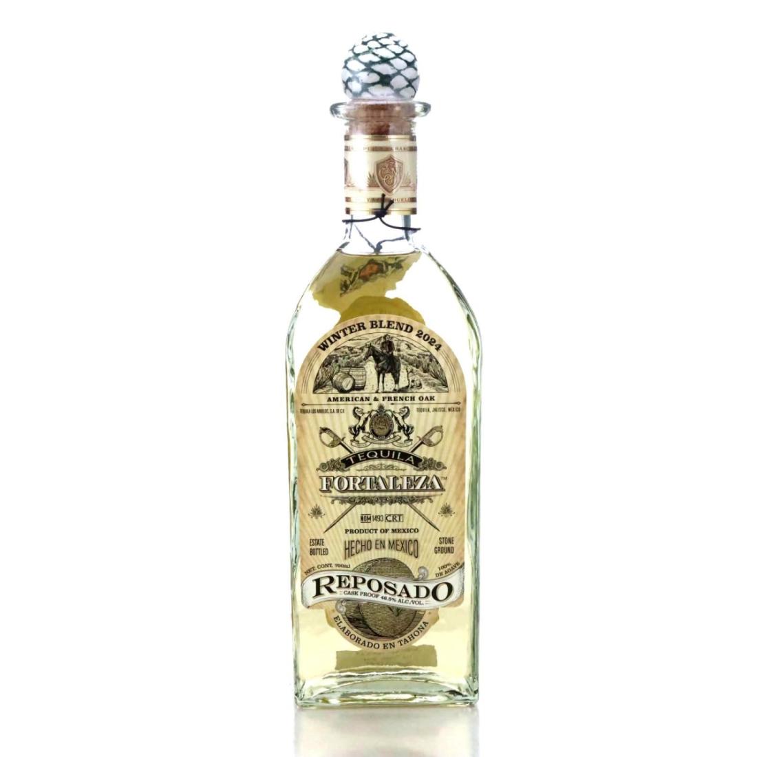 Fortaleza Reposado Tequila Winter Blend, 2024, 46.5% whisky bottle