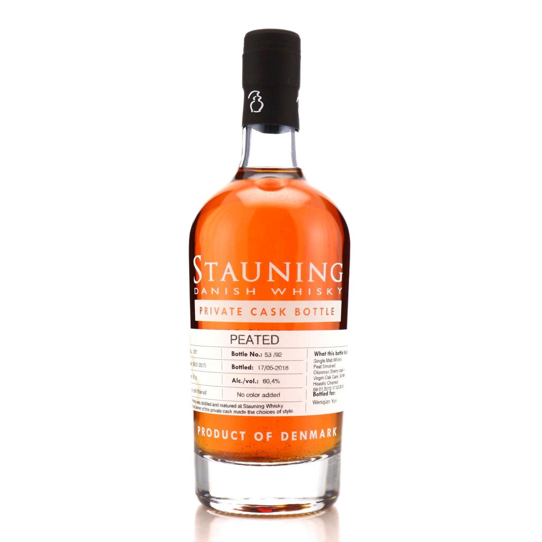 Stauning 2015 Peat Smoked Private Cask 287 50cl