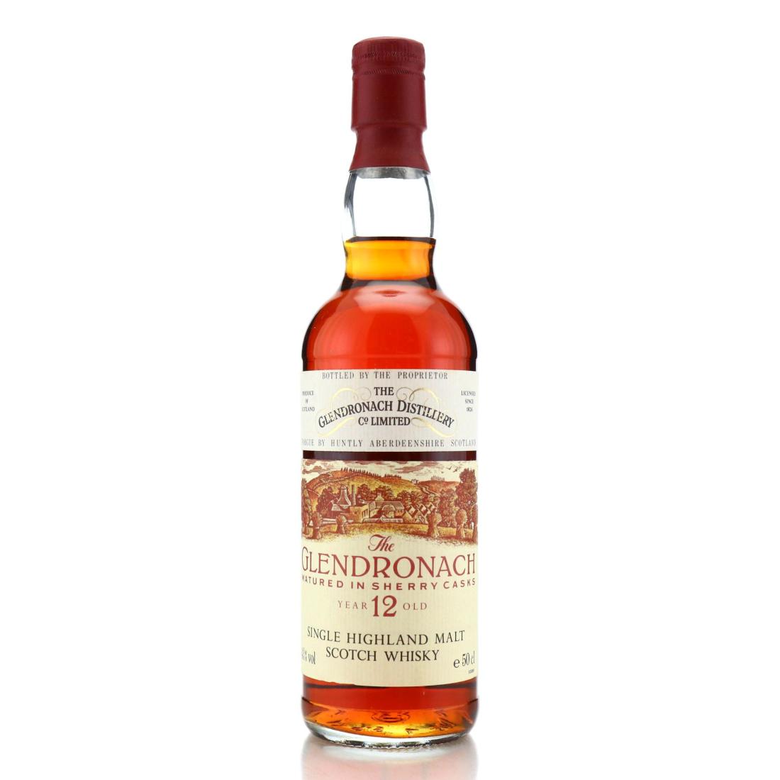 Glendronach 12 Sherry Casks 50cl 1980s