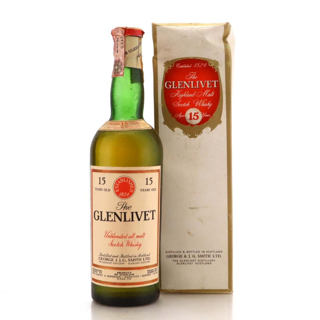 Glenlivet 15 1970s Baretto Import