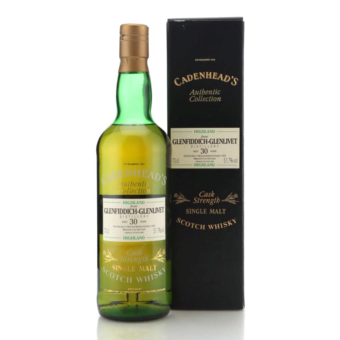 Glenfiddich 1963 Cadenhead S Authentic Collection 30