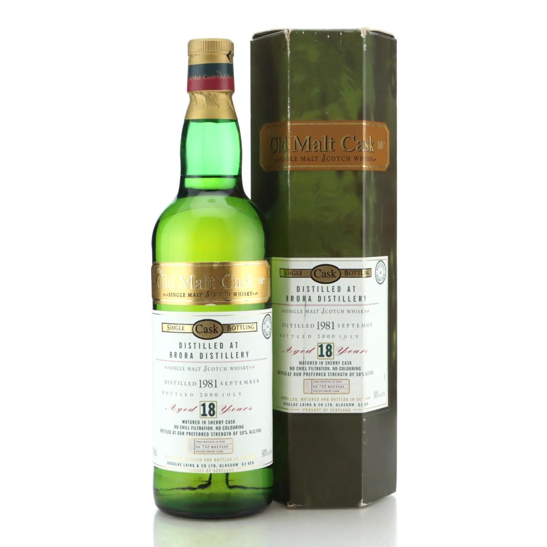 Brora 1981 The Old Malt Cask 18 Year Old