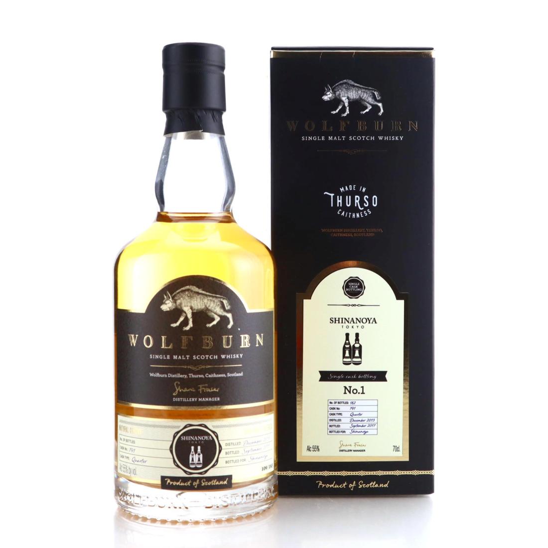 Wolfburn 2013 Single Cask Bottling No 1