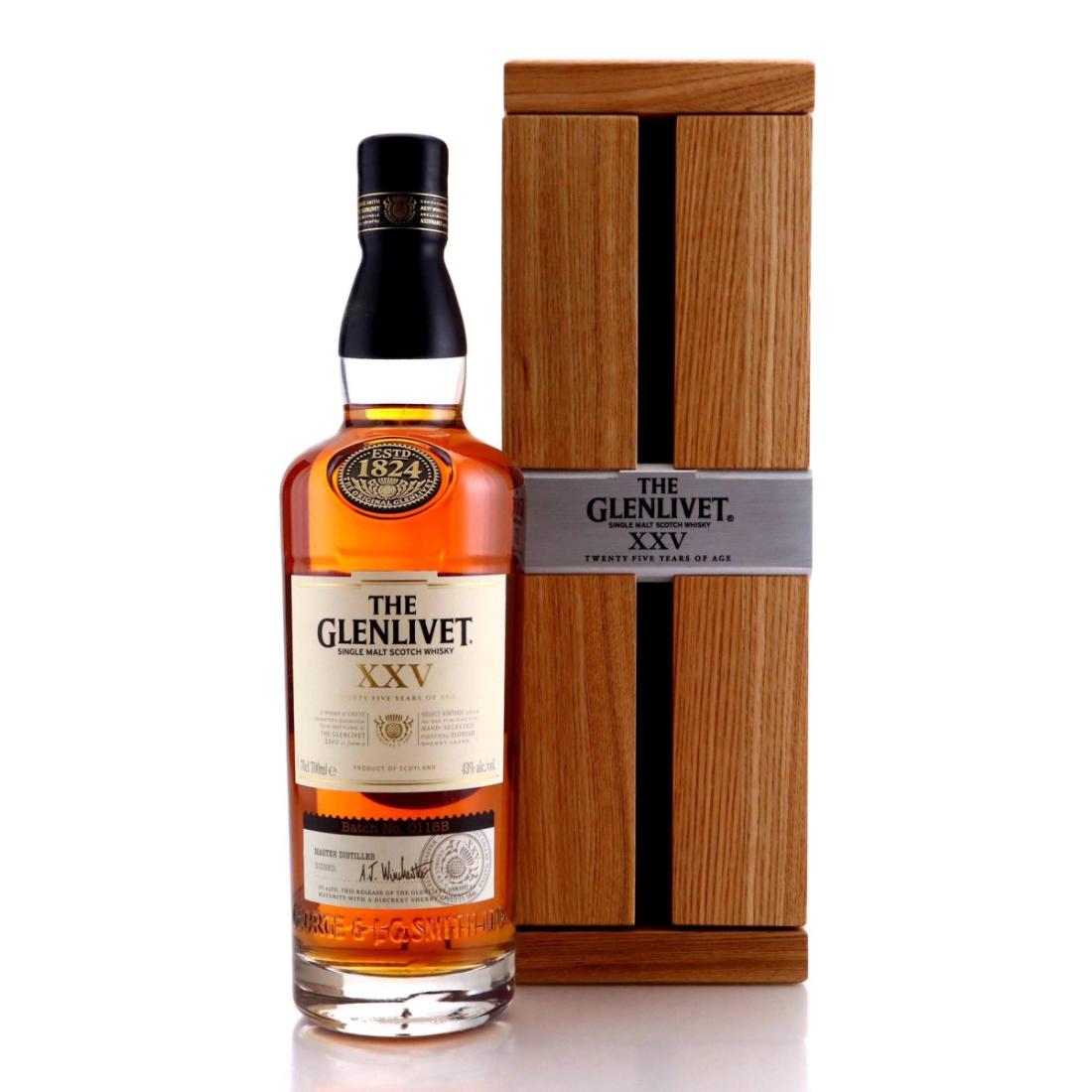 Glenlivet Xxv 25 Batch No 0115b