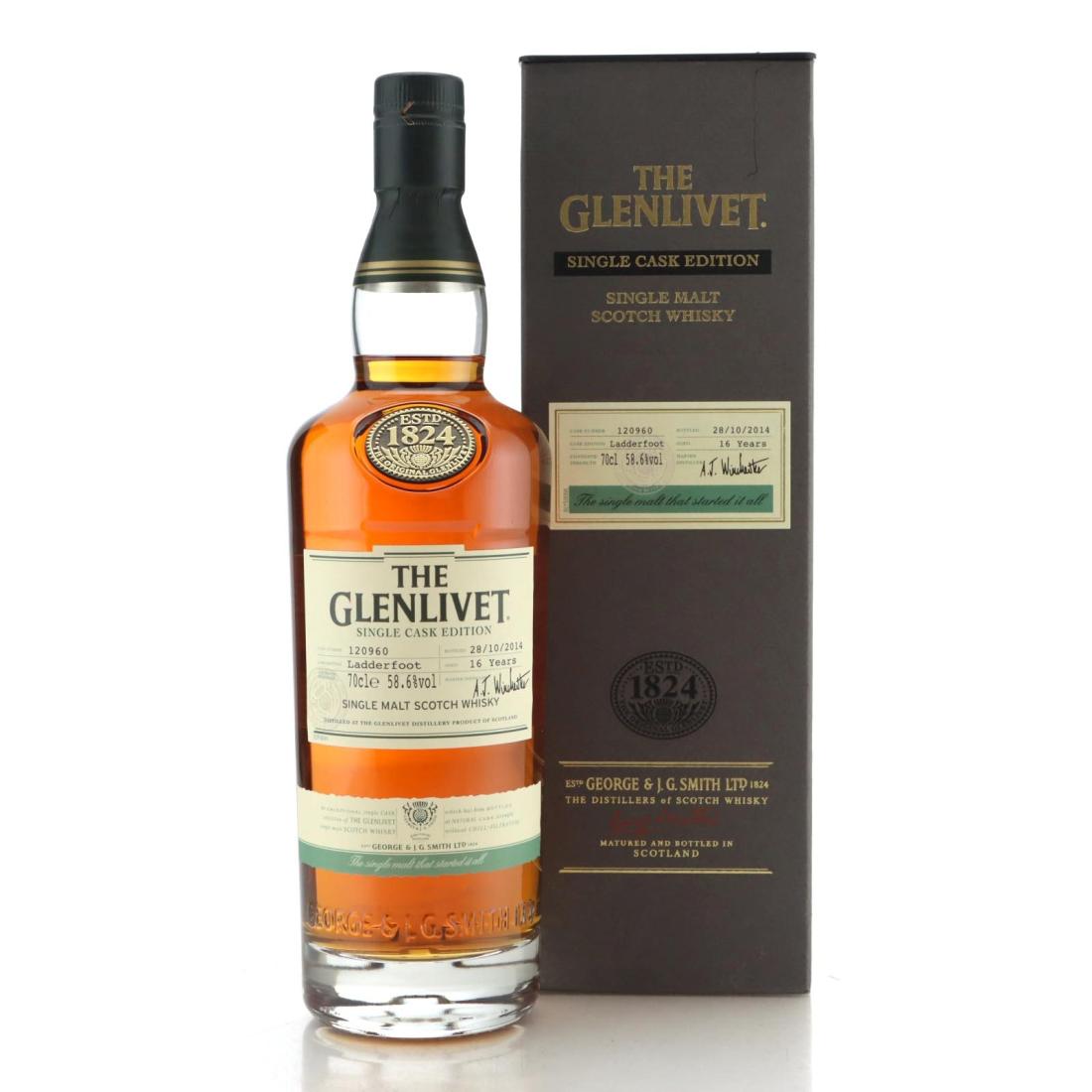 Glenlivet Single Cask Edition 16 Ladderfoot
