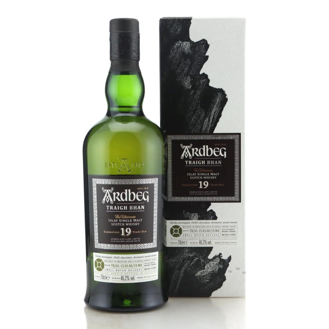Ardbeg Traigh Bhan 19 Batch No Tb 01
