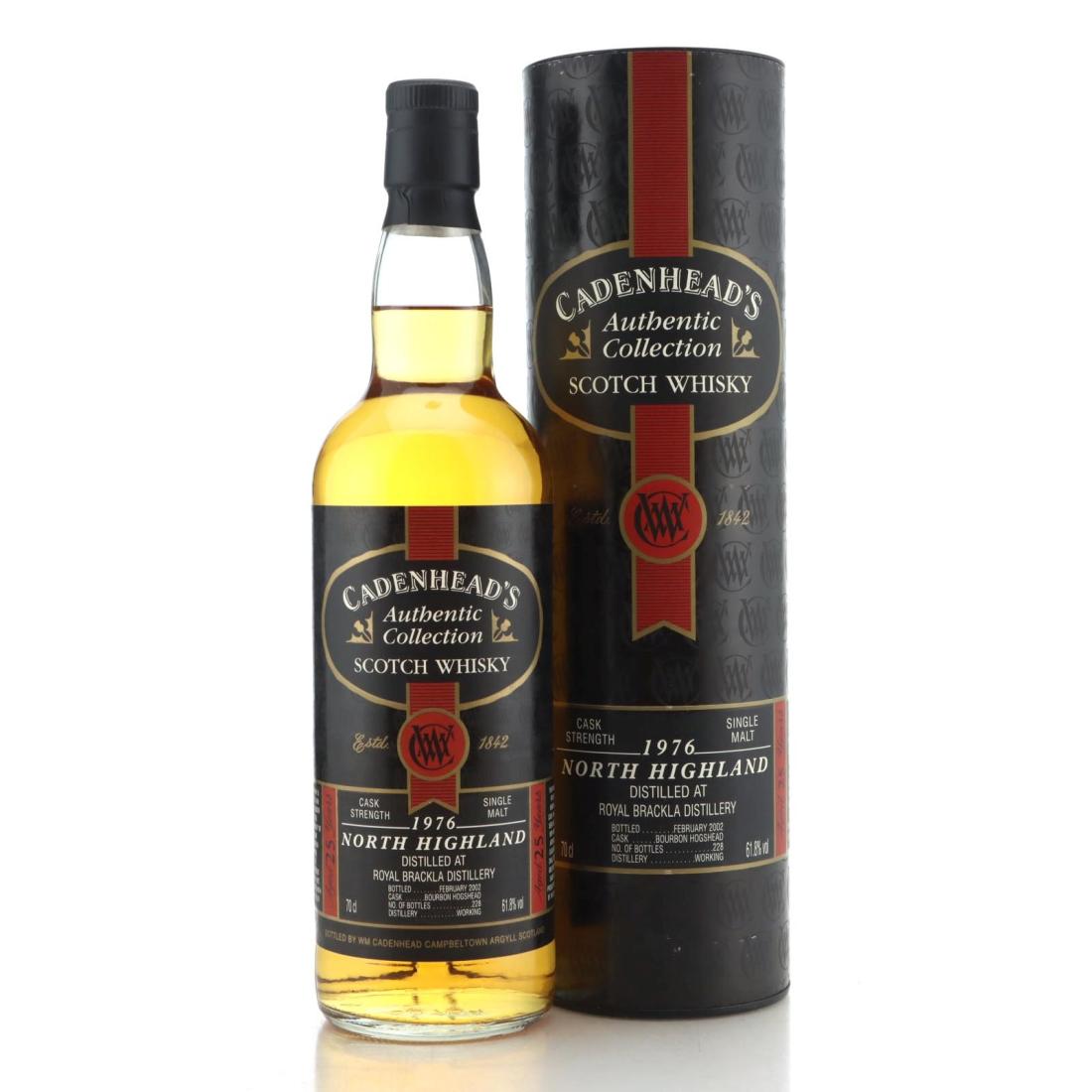 Royal Brackla 1976 Cadenhead s Authentic Collection 25 Year Old