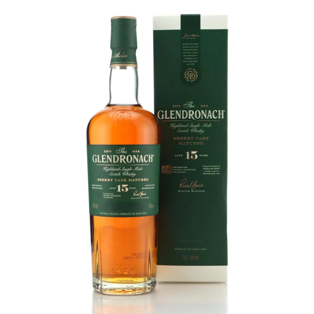 Glendronach 15 Year Old Sherry Cask Matured
