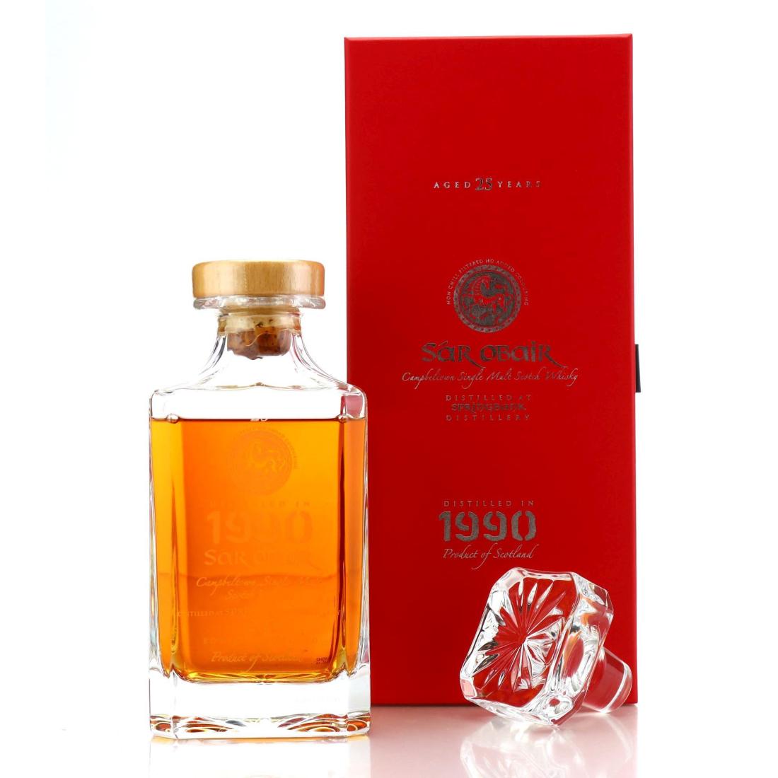 Springbank 1990 Sr Obair 25 Year Old Crystal Decanter