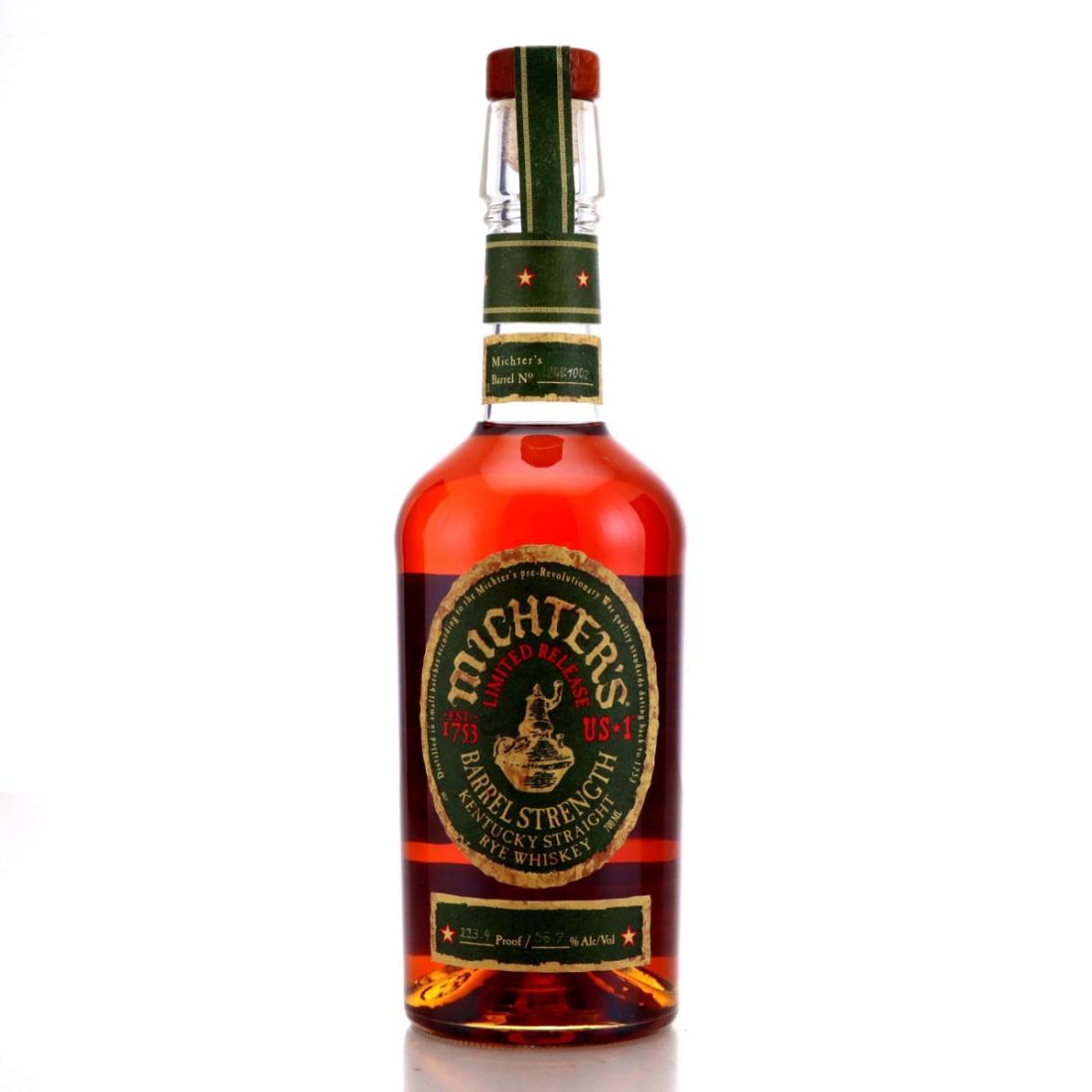 Michter s Barrel Strength Rye 2025 Limited Release