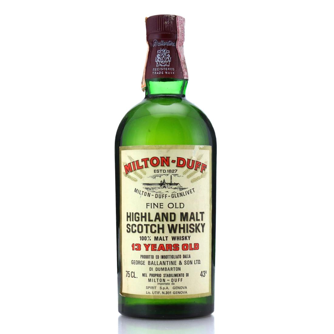 Miltonduff 13 Year Old