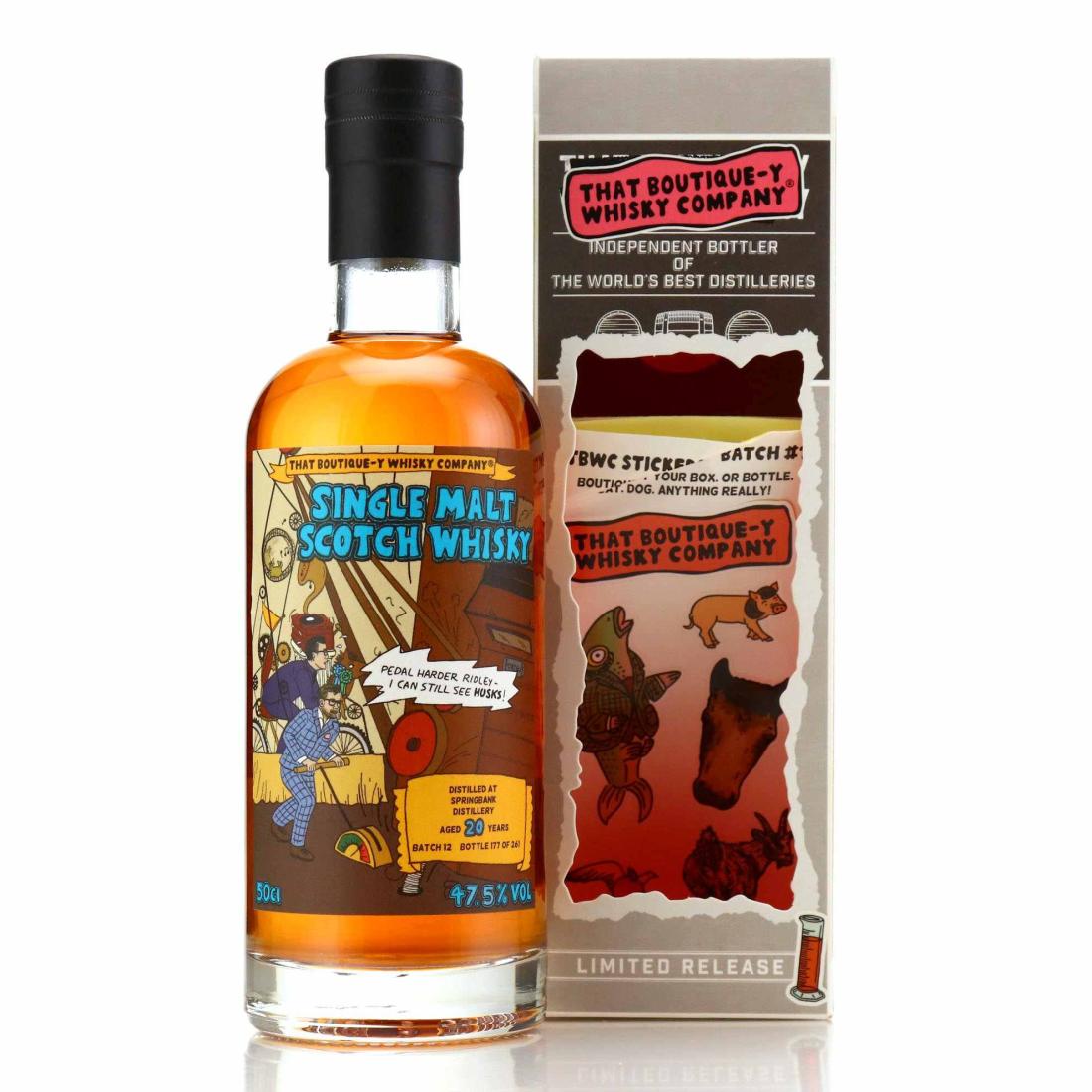Springbank That Boutiquey Whisky Company 20 Year Old Batch 12