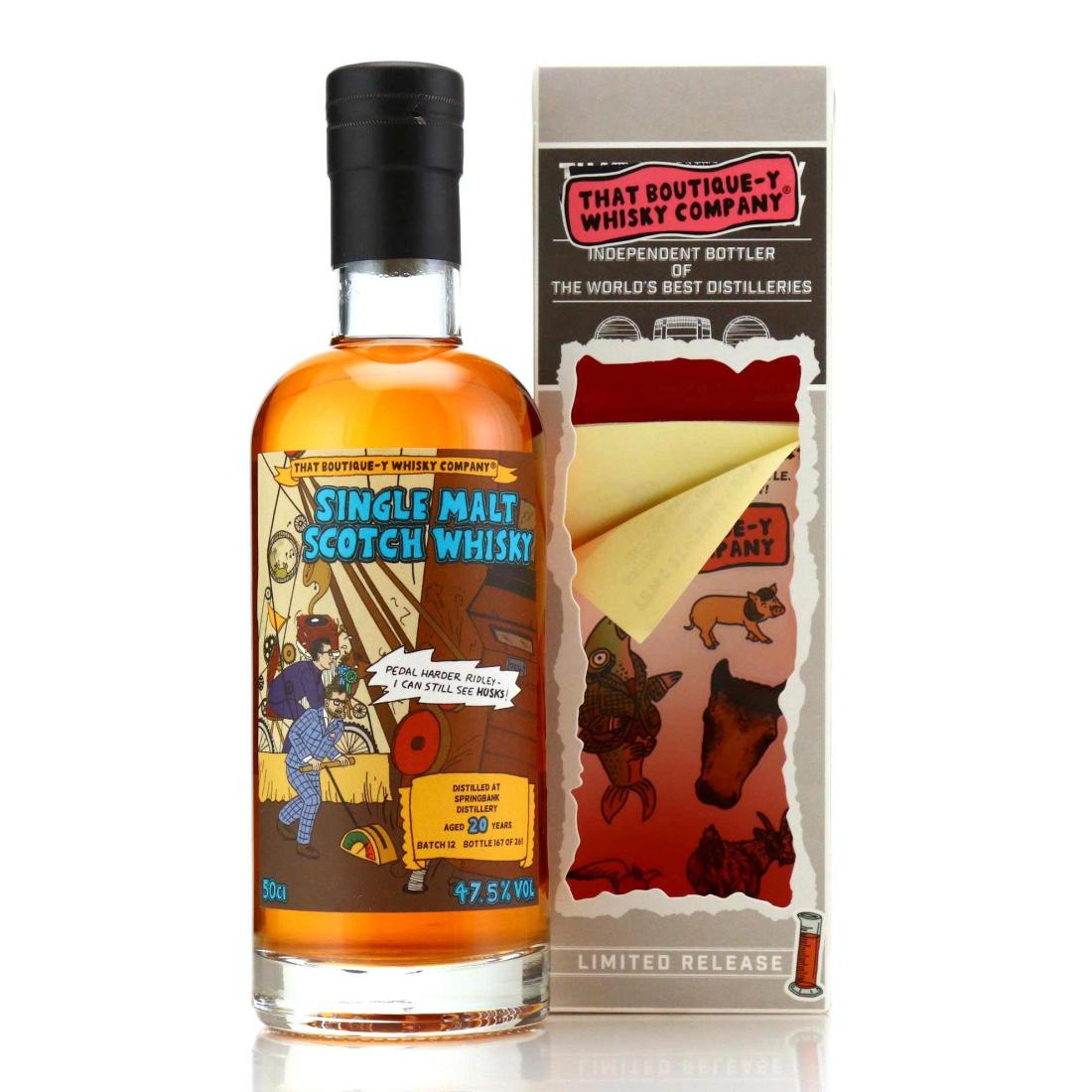 Springbank That Boutiquey Whisky Company 20 Year Old Batch 12