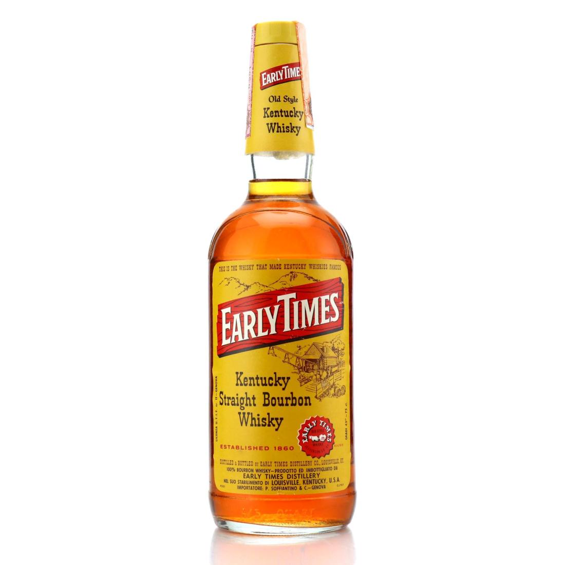 Early Times Kentucky Straight Bourbon
