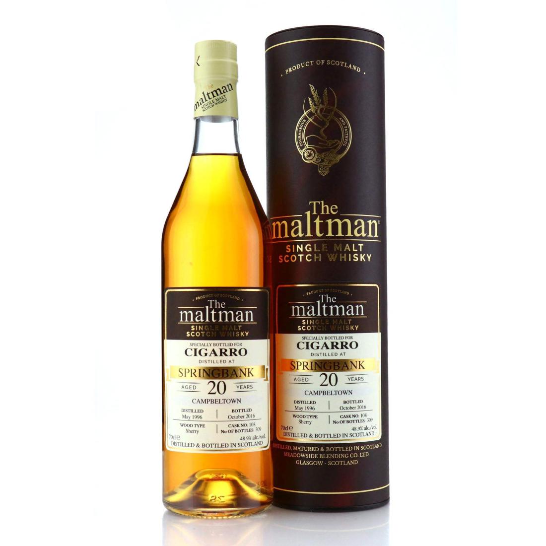 Springbank 1996 The Maltman 20