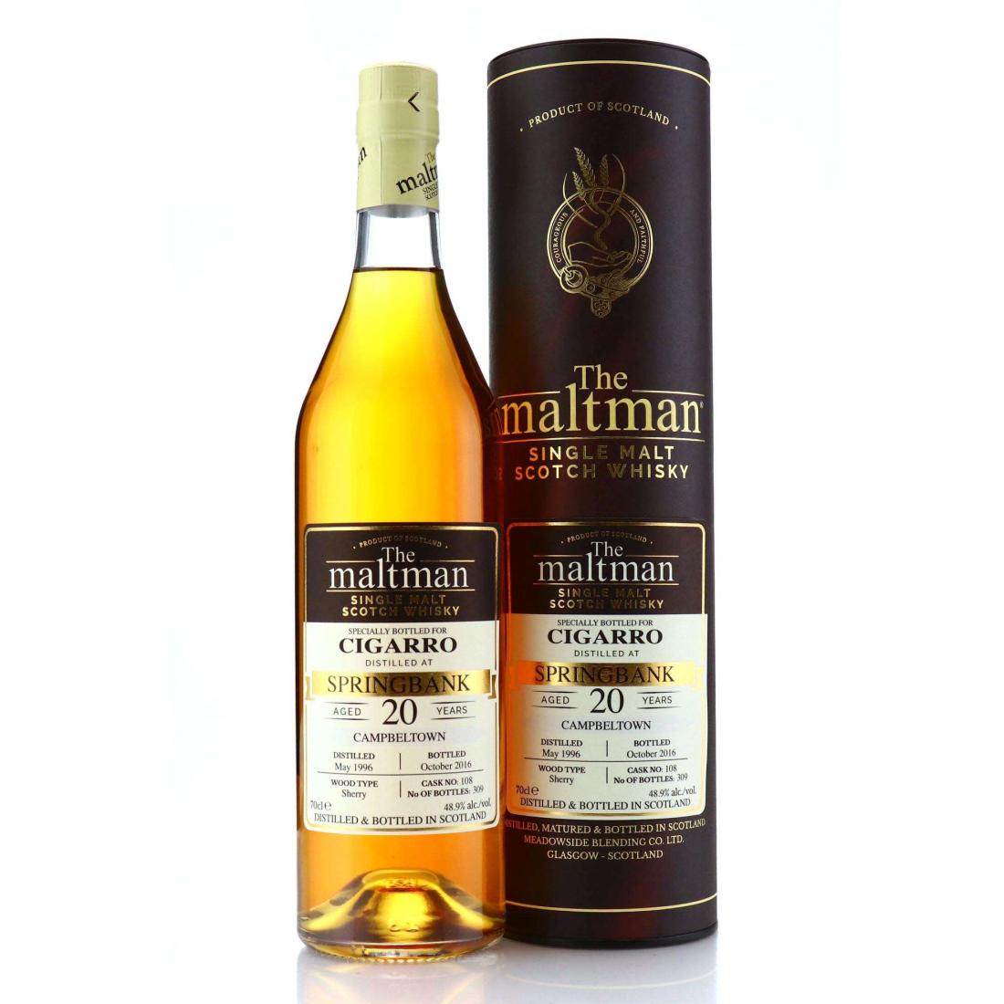 Springbank 1996 The Maltman 20 Year Old
