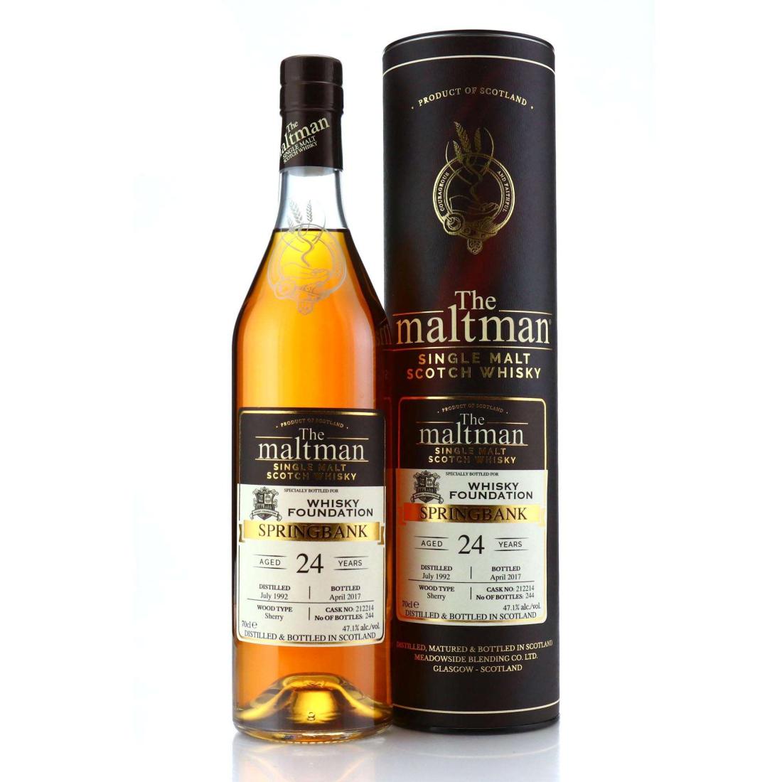 Springbank 1992 The Maltman 24