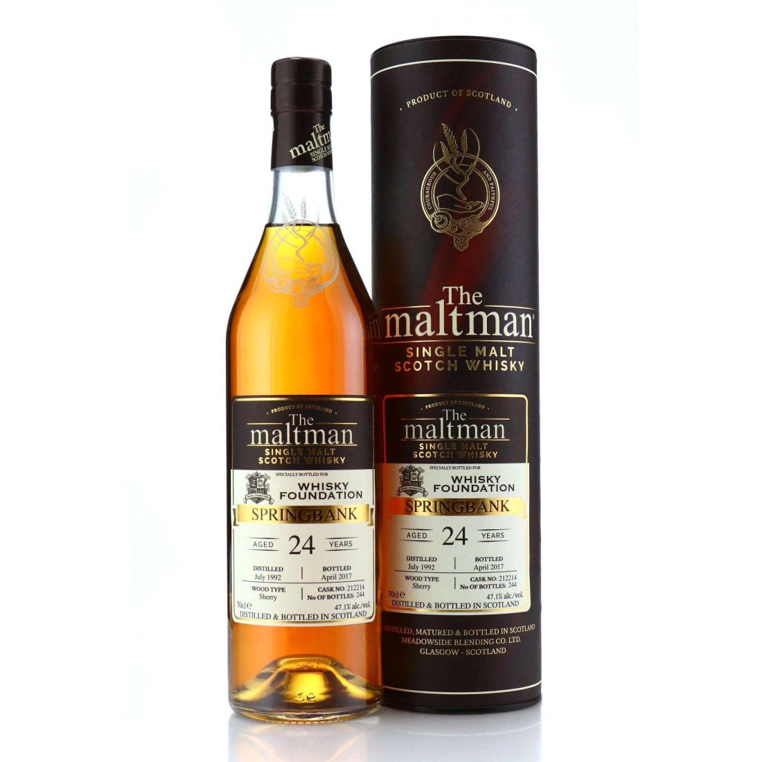 Springbank 1992 The Maltman 24 Year Old
