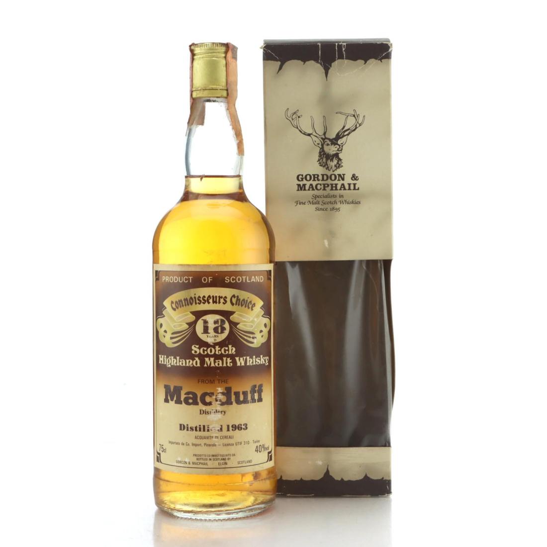 Macduff 1963 Connoisseurs Choice 18 Year Old