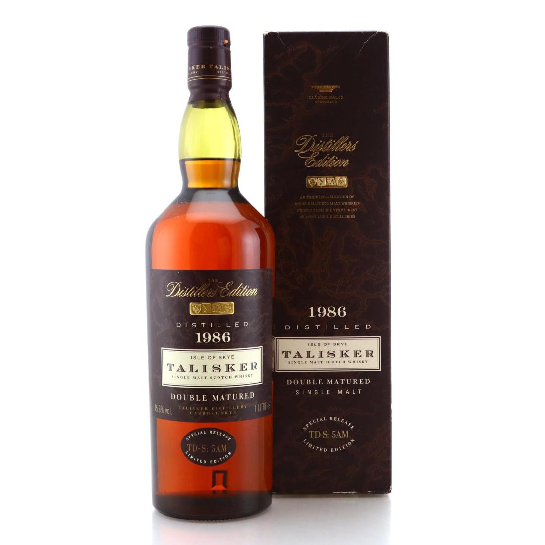 Talisker 1986 Distillers Edition Td S 5am Litre