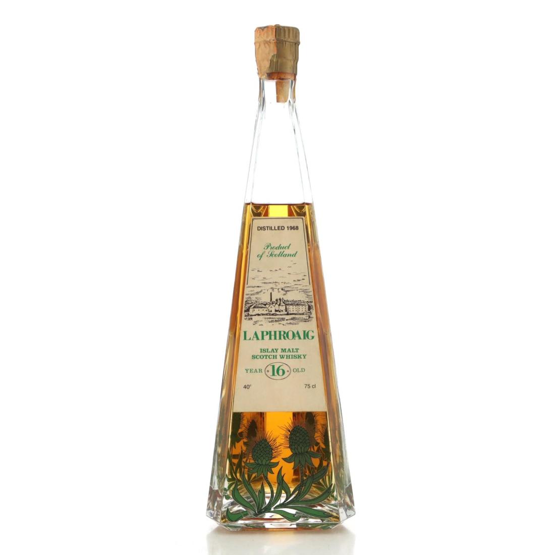 Laphroaig 1968 16 Year Old Crystal Decanter