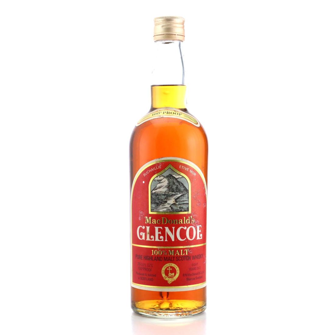 Glencoe Blended Malt 8 Year Old, Bourbon & Sherry Cask, 58% whisky bottle