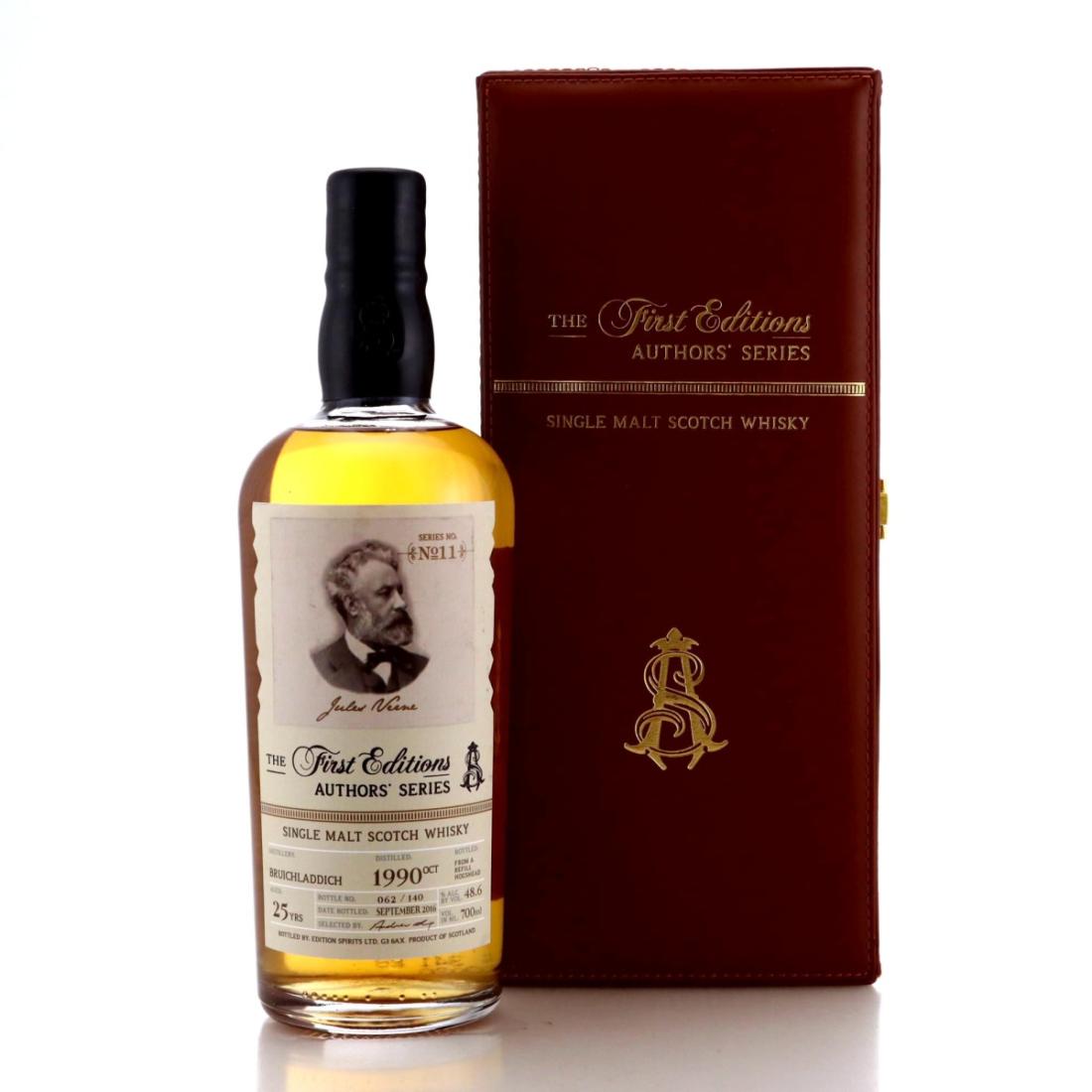 Bruichladdich 1990 The First Editions 25 Year Old Authors Series No 11 Jules Verne