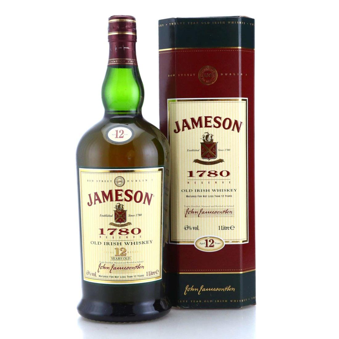 Jameson 1780 12 Year Old Litre