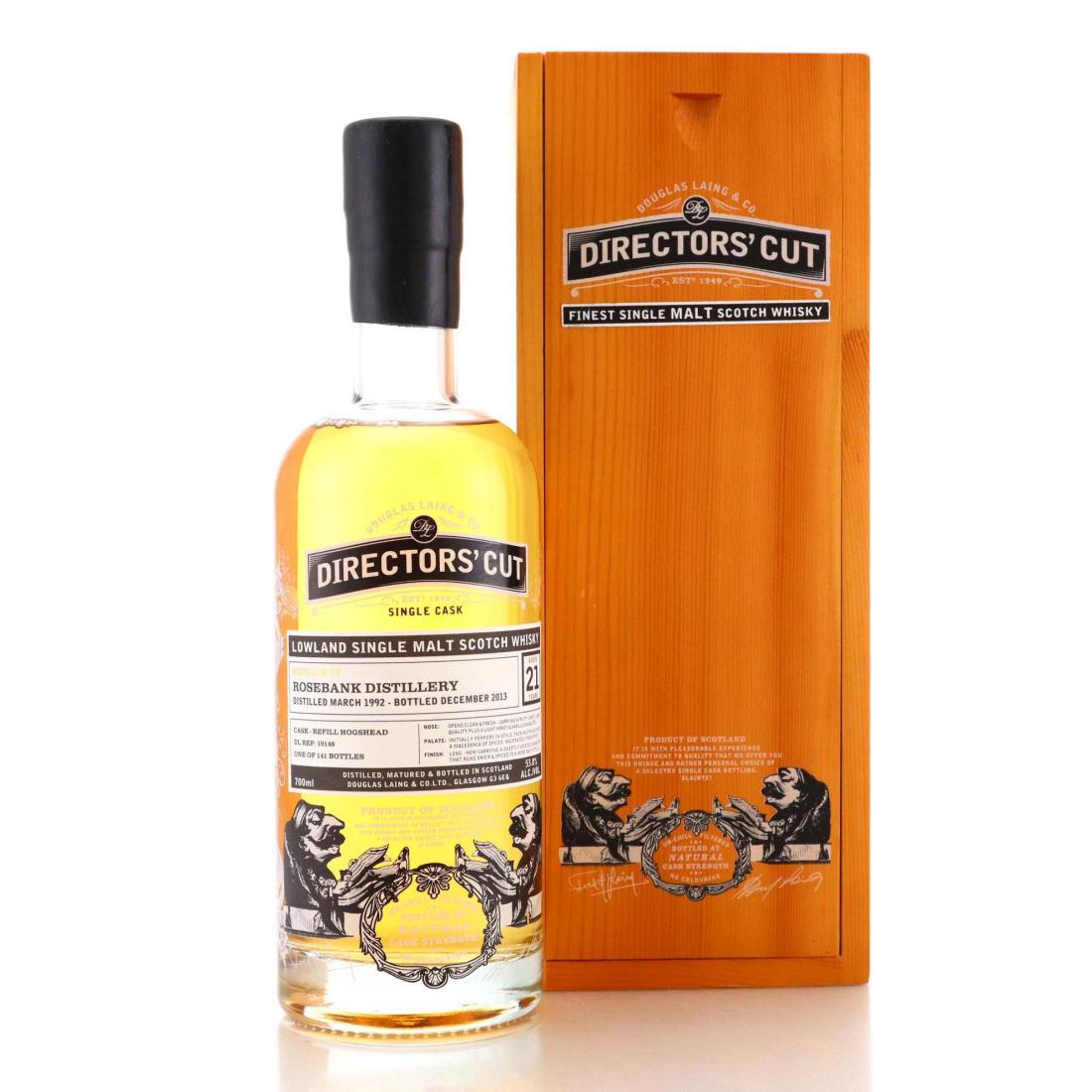 Rosebank 1992 Directors Cut 21 Year Old