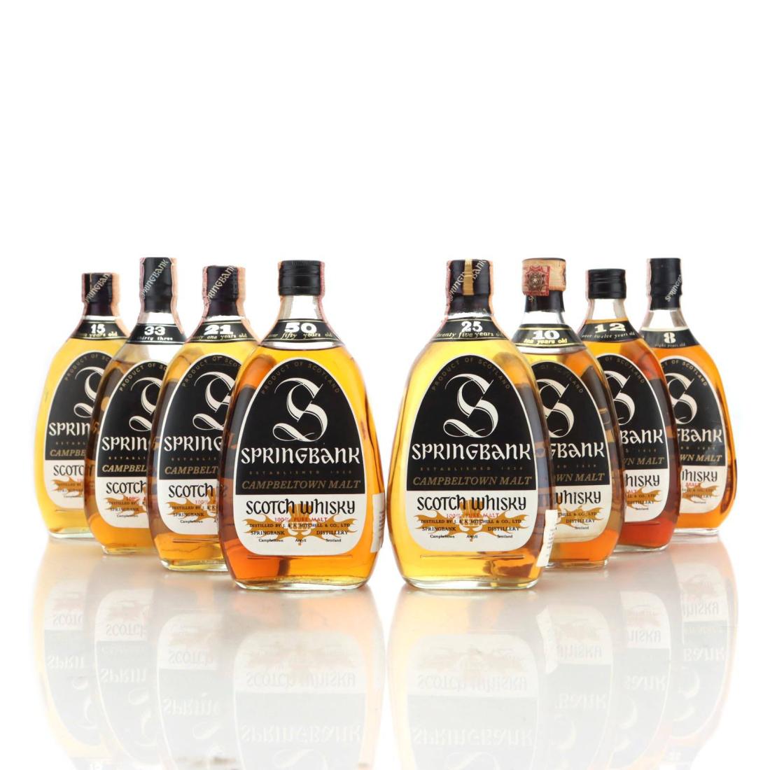 Springbank 8-50 Year Old 'Pear-Shaped' Collection | Whisky Auctioneer