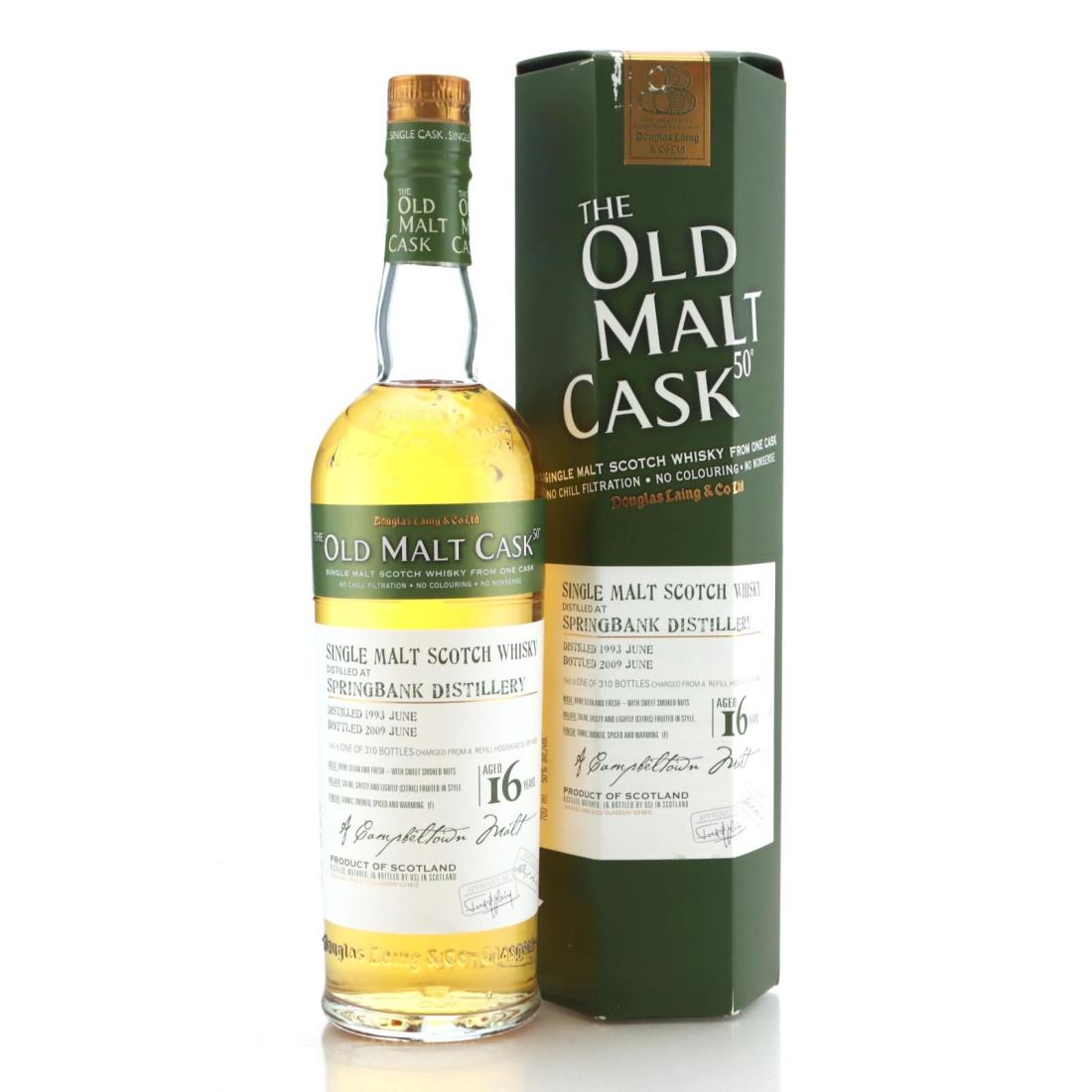 Springbank 1993 The Old Malt Cask 16 Year Old