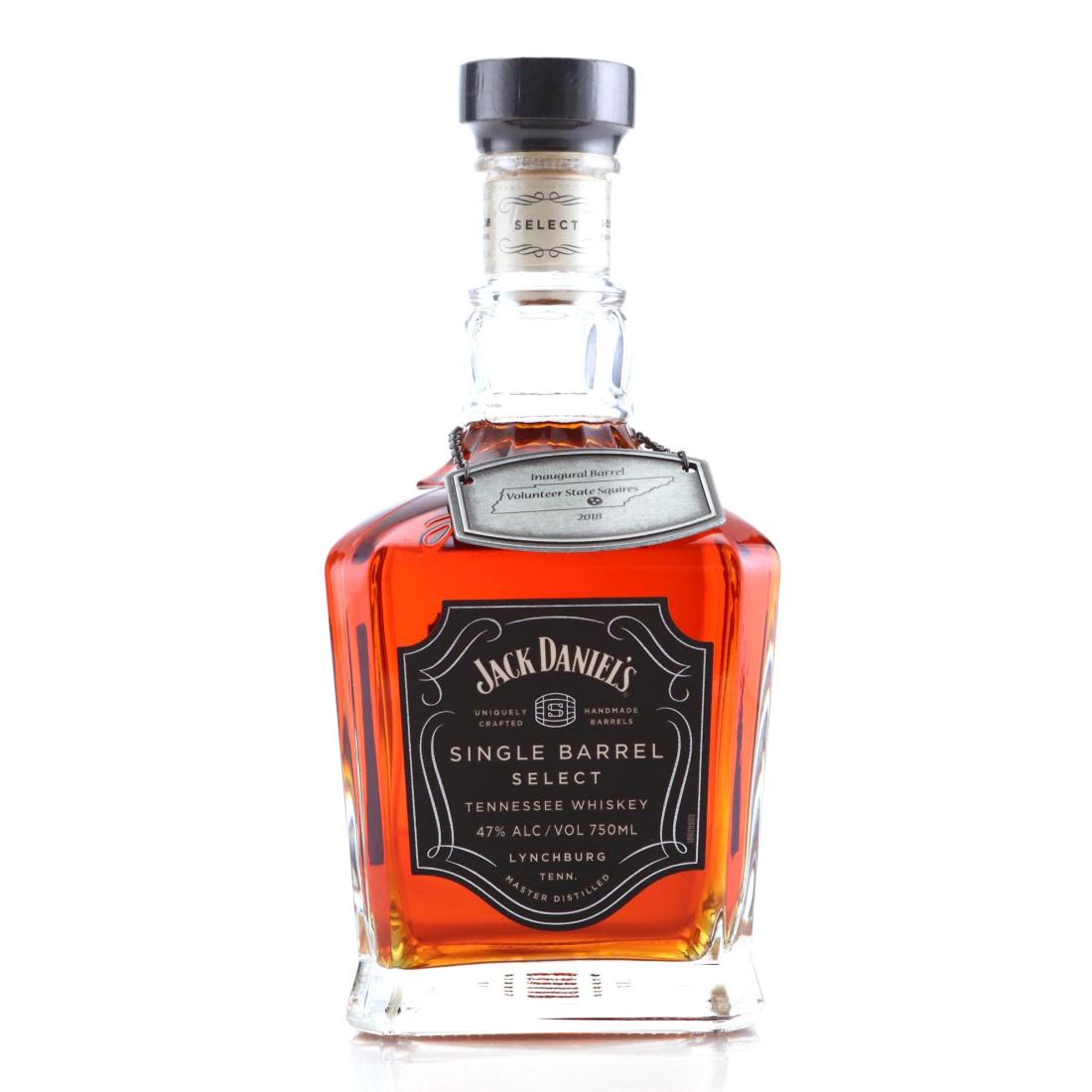 Jack Daniel's Single Barrel Select, Barrel No. 2, 2018, 47% whisky bottle