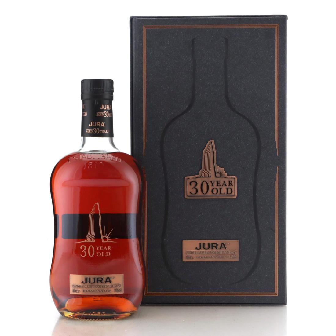 Jura Camas An Staca 30 Year Old, American Oak & Oloroso Sherry Cask, 2012, 44% whisky bottle