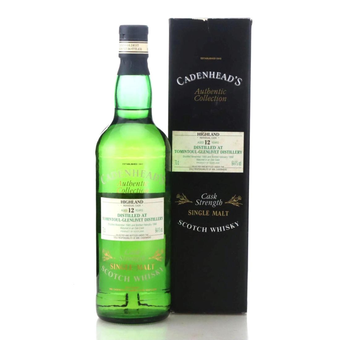 Tomintoul 1985 Cadenhead S Authentic Collection 12