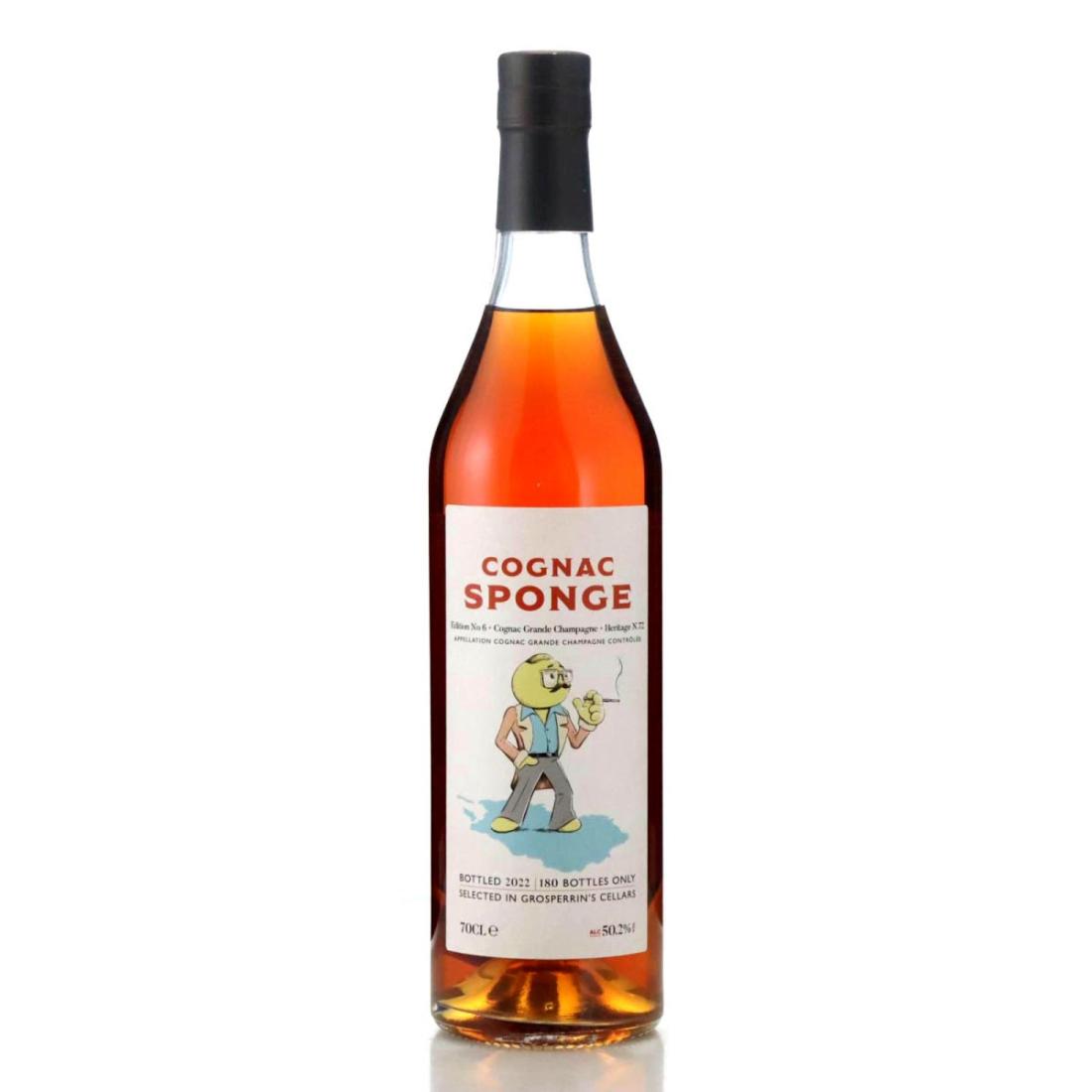 Cognac Sponge Heritage No. 72 Grande Champagne Cognac Edition No. 6, Decadent Drinks, 50.2% whisky bottle