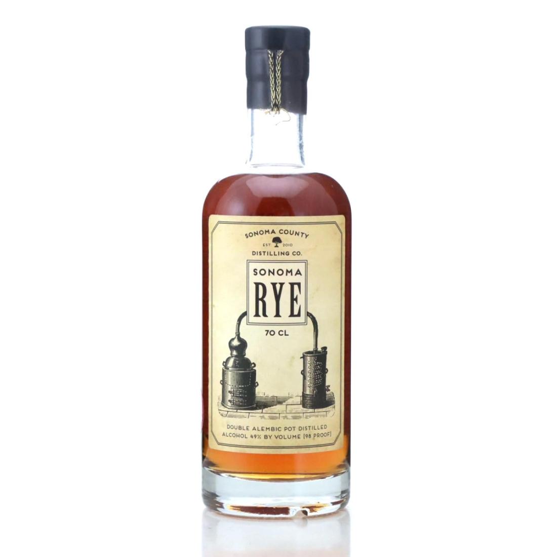 Sonoma County Distilling Co Sonoma Rye Batch No7