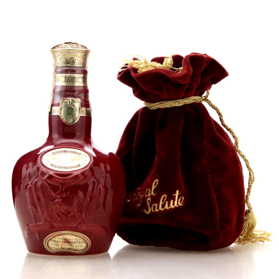 Royal Salute 21 Year Old Scotch Whisky Ruby Flagon