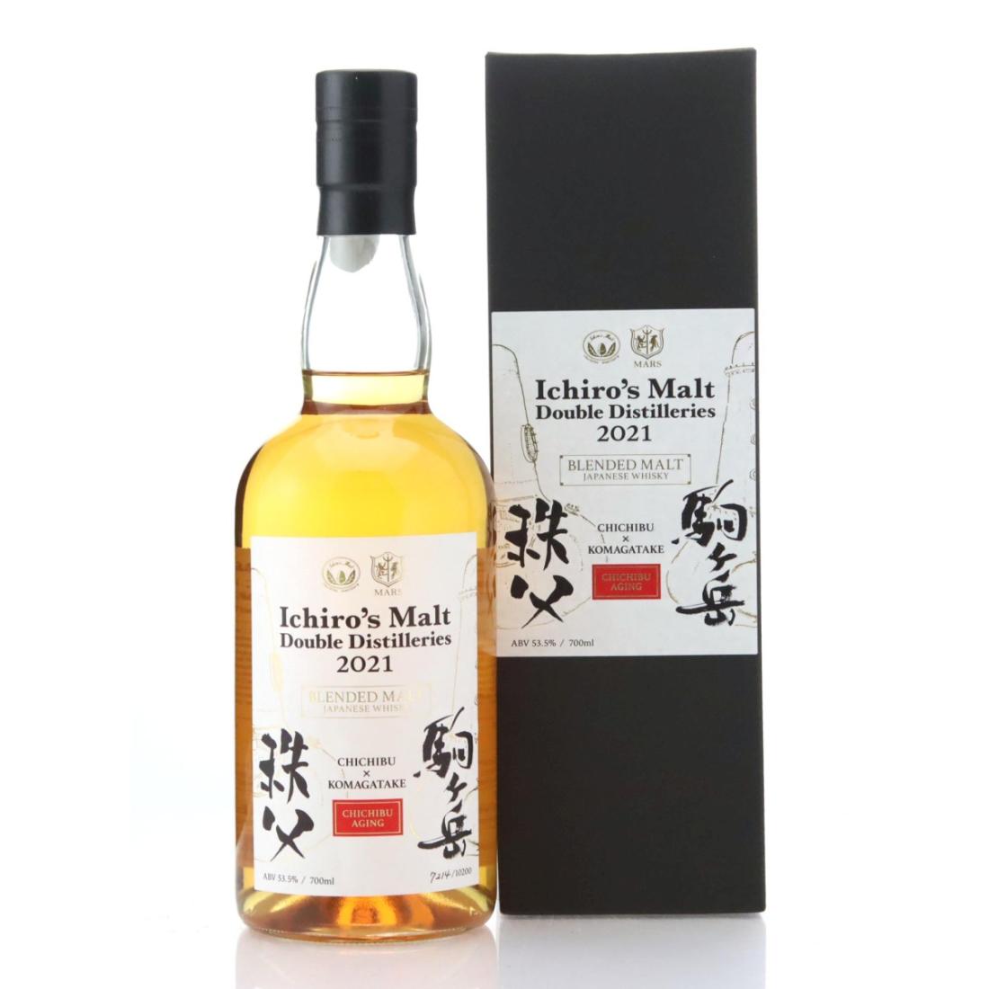 Ichiros Malt Double Distilleries 2021 Blended Malt Chichibu X Komagatake